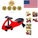 Twist & Go Red Wiggle Car for Kids 3+