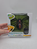 Glow-in-the-Dark Remote Control Black Widow Spider with Movable Features