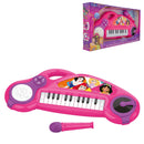 Disney Princess Electronic Piano with Light Effects and Microphone for Kids