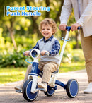 LOL-FUN 5-in-1 Toddler Balance Bike and Tricycle for Ages 1-3