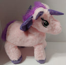 Plush 16” Musical Unicorn with LED for Infants and Toddlers - Pink