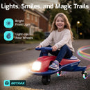 Gotrax Kids Electric Wiggle Car 3-8 Years, 12V Battery, 120-Minute Ride with Bluetooth