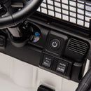 24V Electric Ride-On Car for Kids with Parental Control, Bluetooth, MP3, and LED Lights