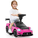 Maserati Licensed Kids Foot-to-Floor Push Car with Horn