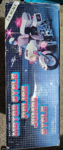 Vintage 1984 Police Jumbo Cycle SA-170A Highway Patrol Motorcycle