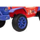 Bluey 12V Electric Ride-On Car with Functional Headlights, Designed for Ages 3 and Up