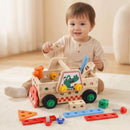 Crane-equipped Toy Truck for Safe Playroom Learning