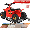 6V Electric Quad ATV Ride-On Toy for Toddlers - Red 4-Wheel Fun with Forward & Reverse