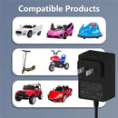 12V Charger Compatible with Ride-On Toys and Power Wheels