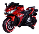 12V Red Kids Motorcycle Ride-On Toy for Boys and Girls