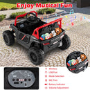 12V Children's Ride-On Truck with Parental Control, Three Speed Settings, and Forward/Reverse Capability
