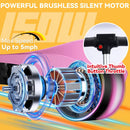 150W Motorized Kids Electric Scooter with Thumb Throttle and LCD Display