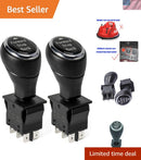 Dual Pack 6V 12V 24V Power Wheels Compatible Forward Stop Reverse Shift Switch