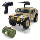 1:16 Scale RC Military Vehicle – 4x4 Off-Road Rock Crawler with Winch for Kids | Khaki