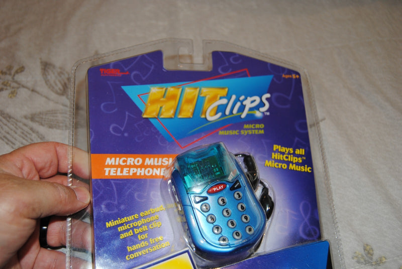 Y2K Micro Music Telephone Player Inspired by Backstreet Boys "The Call" 2001 Vintage Design