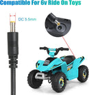 6 Volt Charger for Children's Ride-On Cars
