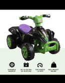Monster Jam 6V Kids ATV Quad - Fun and Secure Ride-On Toy
