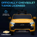 Kids Electric Yellow Chevy TAHOE SUV Ride-On Car with Remote Control