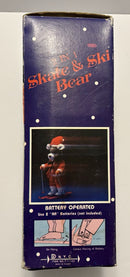 Musical Battery-Powered SKATE & SKI Bear, Complete and New in Box