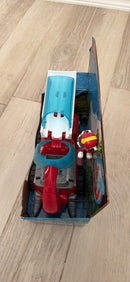 PAW Patrol Jungle Pups Marshall Fire Truck Launching Toy Vehicle