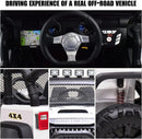 Dual Seat Electric Ride-On Truck for Kids with Remote Control, Two Speed Options, and Music