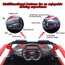 24V 400W Children's Ride-On UTV with Remote, 4-Wheel Suspension, Bluetooth Music, and LED Lights