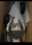 MUKIDY 12V Ride-On Police 3-Wheel Motorcycle for Kids Ages 3 and Up