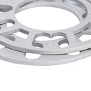 5mm Wheel Spacers for 4 and 5 Lug Vehicles, Set of 2 Universal Thin Spacers