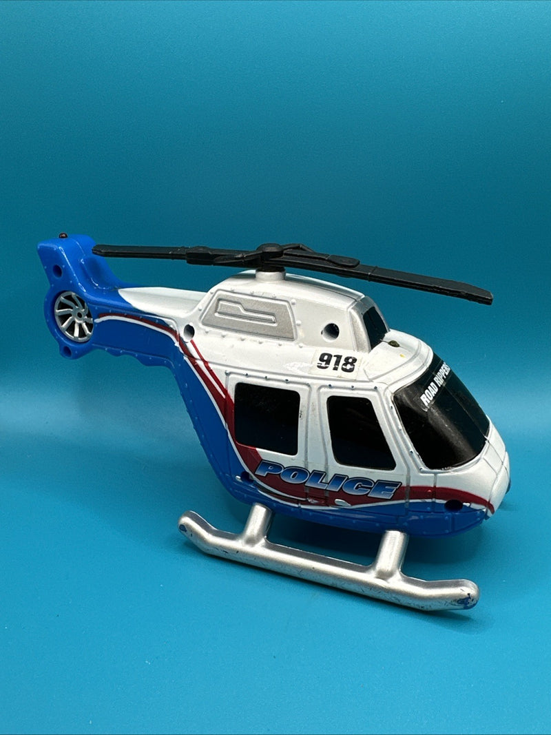 Working Police Chopper Toy from State Road Rippers Series