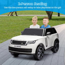 2-Seater 24V Battery-Powered Kids Electric Land Rover Ride-On Truck with Remote