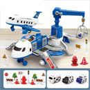 Musical Flight Adventure Toy Plane with Transforming Track and Passengers