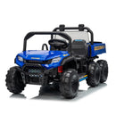 24V 4WD Off-Road Kids Dump Truck with Parental Remote Control and 3 Speed Settings