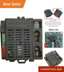 RX23 12V 7-Pin Control Box for Children's Electric Vehicles