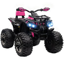 Aosom 12V Children's Electric ATV Quad Ride-On Vehicle 5 MPH Red