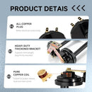 Powerful Dual Tone 12V Train Horns for Trucks and Cars with Button Activation