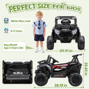 12V Electric Off-road UTV for Kids with Remote Control and Music