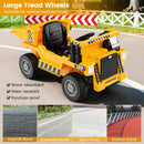 Kids Electric Dump Truck with Bluetooth Music, LED Lights, and Smooth Start
