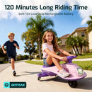 Gotrax Bluetooth Electric Wiggle Car for Kids Ages 3-8 with 12V Battery for 120 Minutes of Fun