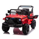 12V Battery Operated Electric Jeep Toy for Kids with Remote Control, MP3, and LED Lights