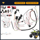 Electric Conversion Kit for Children's Ride-On Toys - 6V, 12V, 24V Wiring Harness Set
