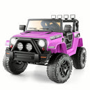 12/24V Large Electric Ride-On Truck for Kids with Parental Remote Control