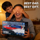 HOLYFUN 14500 High-Speed RC Boat for Kids and Adults for Pools and Lakes
