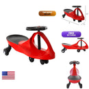Lil' Rider Red Wiggle Car for Kids Aged 3 and Above