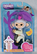 Fingerlings Baby Monkeys Collection by WowWee - 2 New Finn & Sophia, 1 Pre-owned Zoe