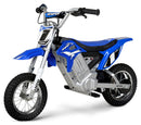 HPR350 24V Electric Dirt Bike for Kids 13+, Speed Up to 14 MPH, Blue
