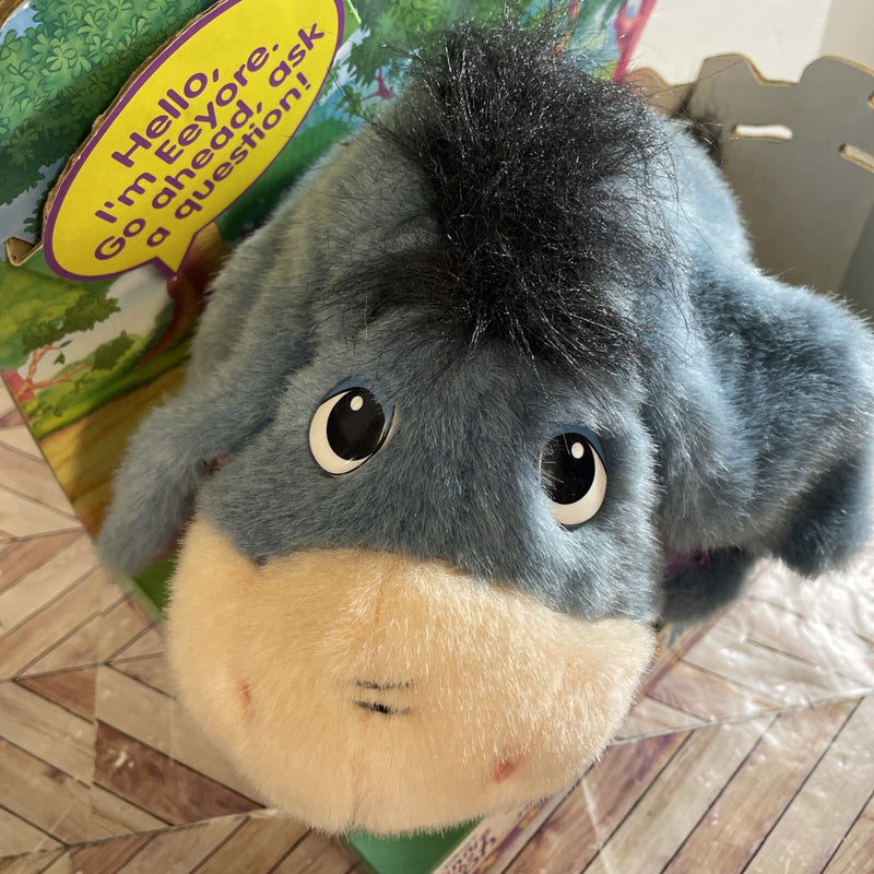 Vintage Deluxe Winnie the Pooh and Eeyore Plush Animal Set by Fisher Price
