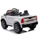 RAM 2500 White Electric Pickup Truck for Kids with Remote Control and 3 Speed Options