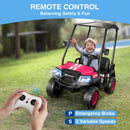 LIGIANT 24V 4-Person Kids Golf Cart Ride-On Car for Older Kids
