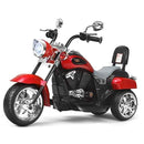Red 6V Electric Ride-On Chopper for Kids
