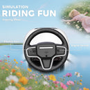 Dual Function Ride-On Push Car, Official Land Rover Discovery, White